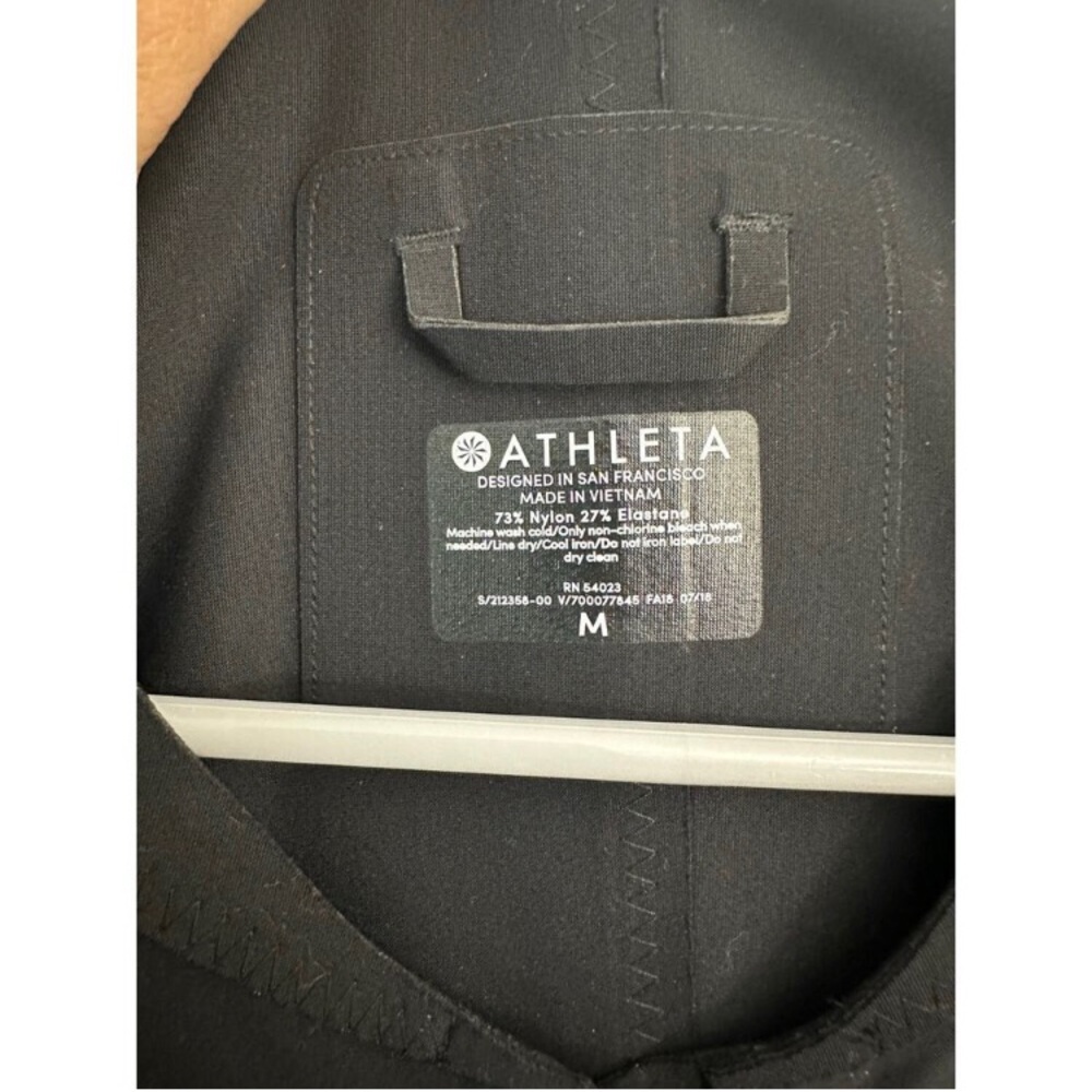 Athleta Black Blazer Jacket Structured Formal - image 3